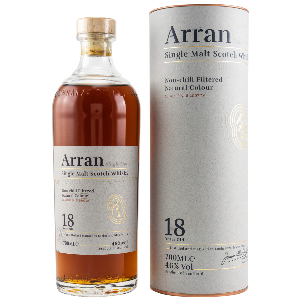 Arran 18 Jahre Single Malt Scotch Whisky