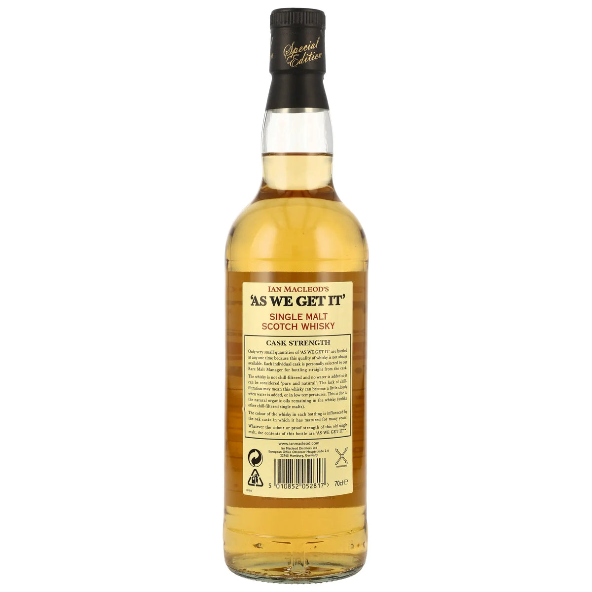 As We Get It Highland Single Malt Scotch Whisky