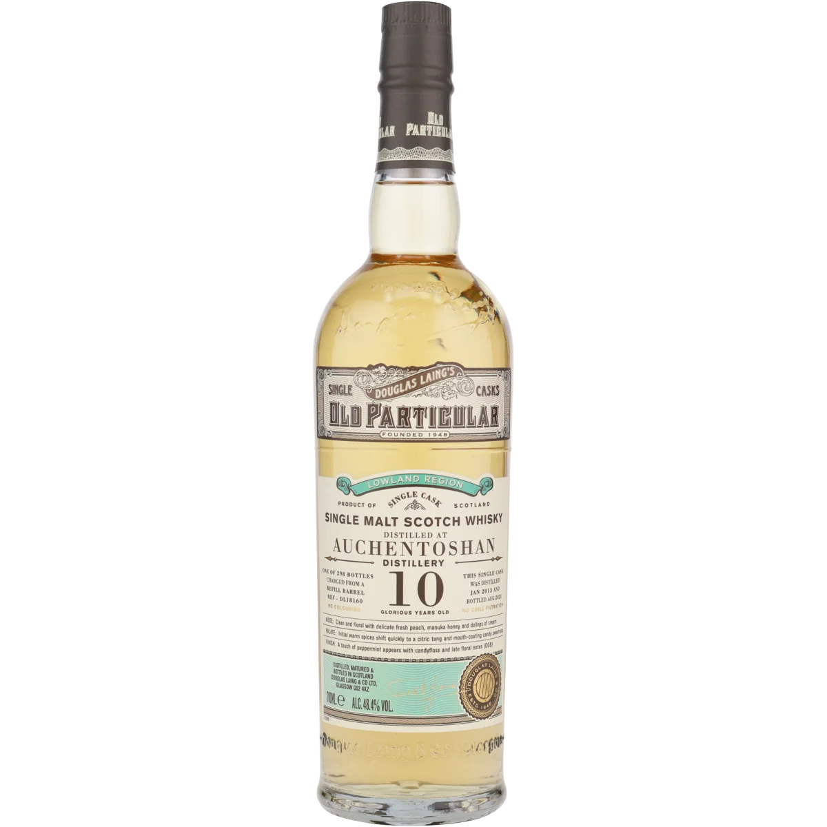 Auchentoshan Old Particular 10 Jahre 2013/2023 Lowland Whisky von Douglas Laing