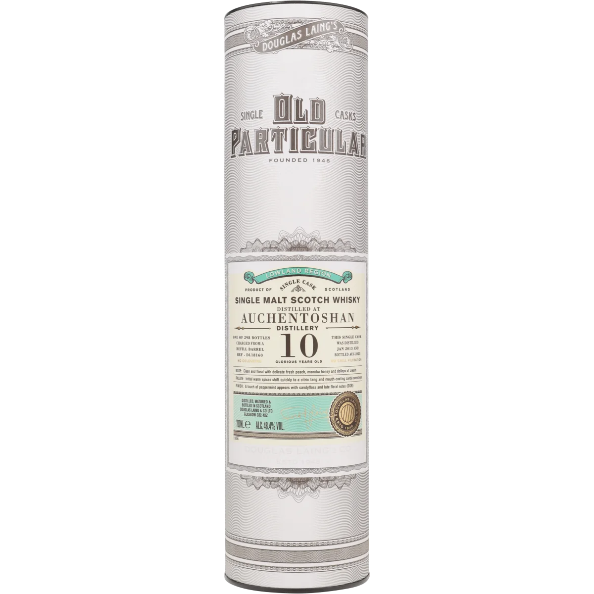 Auchentoshan Old Particular 10 Jahre 2013/2023 Lowland Whisky von Douglas Laing