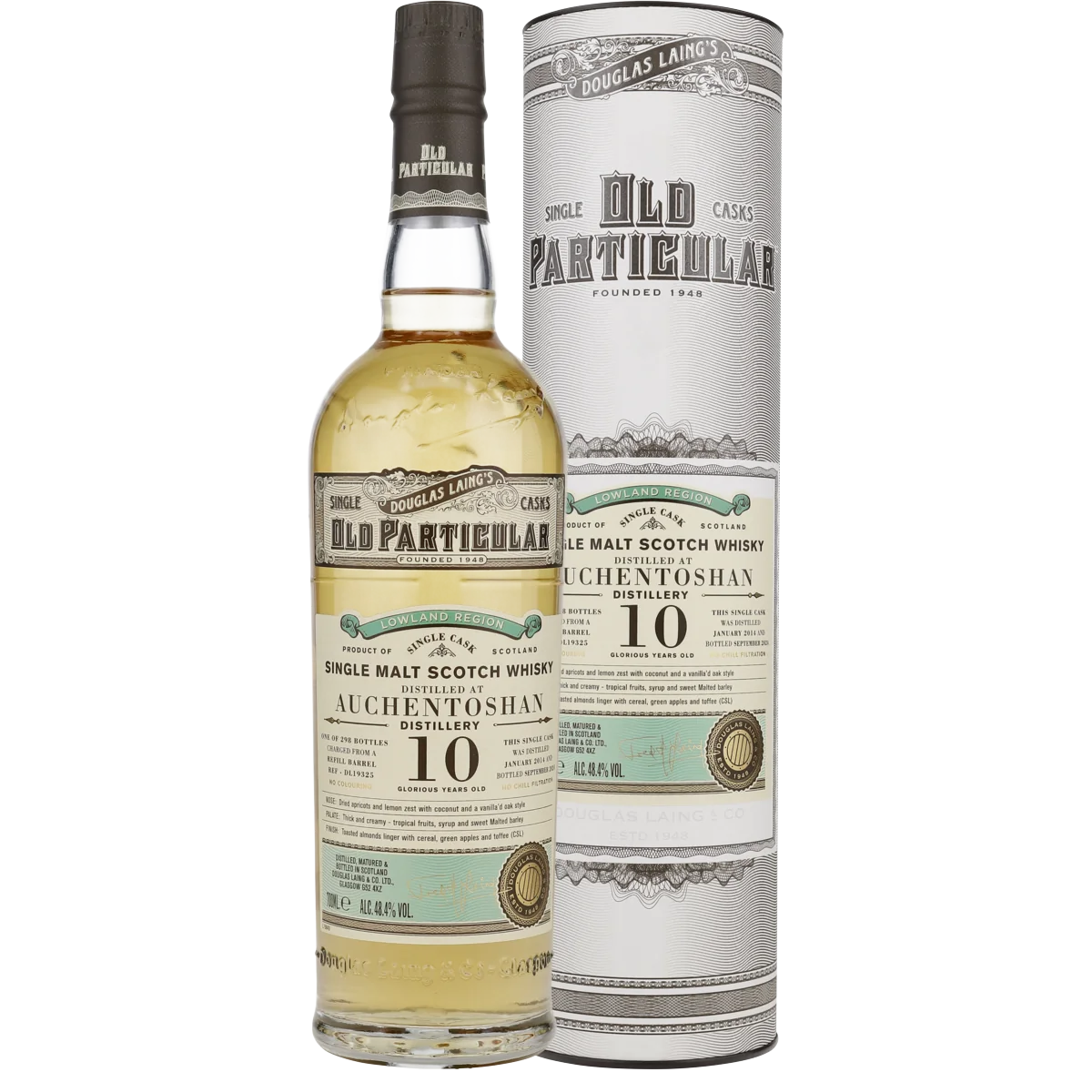 Auchentoshan Old Particular 10 Jahre 2014/2024 Lowland Whisky von Douglas Laing