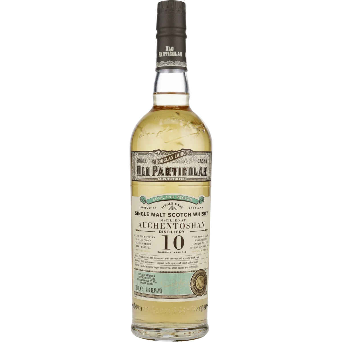 Auchentoshan Old Particular 10 Jahre 2014/2024 Lowland Whisky von Douglas Laing