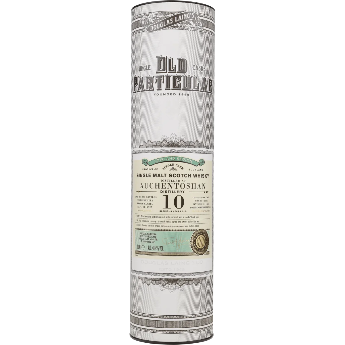 Auchentoshan Old Particular 10 Jahre 2014/2024 Lowland Whisky von Douglas Laing
