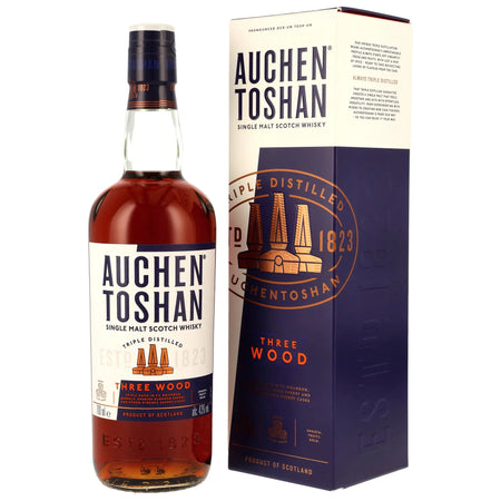 Auchentoshan Three Wood Lowland Single Malt Scotch Whisky
