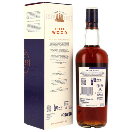 Auchentoshan Three Wood Lowland Single Malt Scotch Whisky