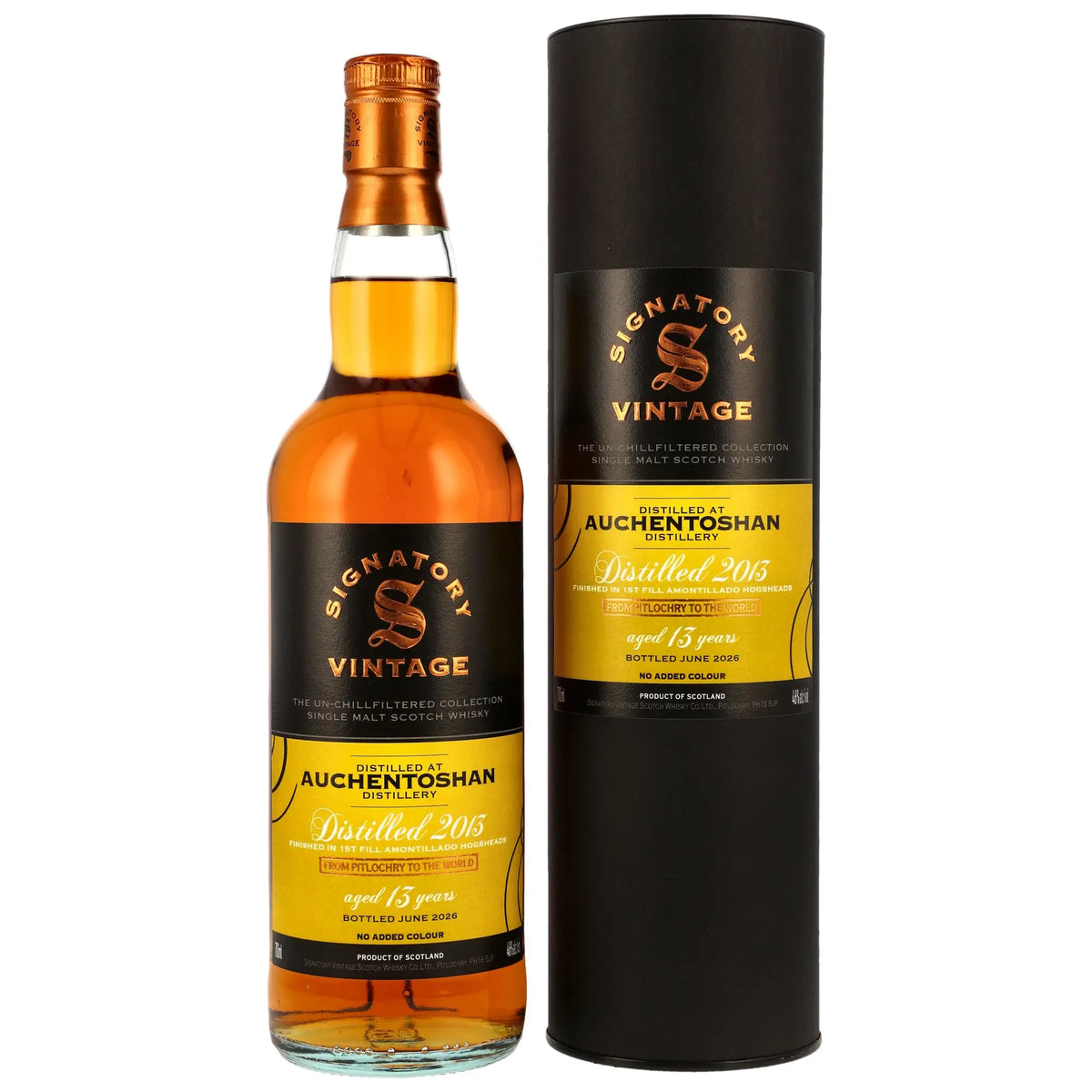 Auchentoshan Un-Chillfiltered 13 Jahre 2013/2026 Whisky von Signatory Vintage