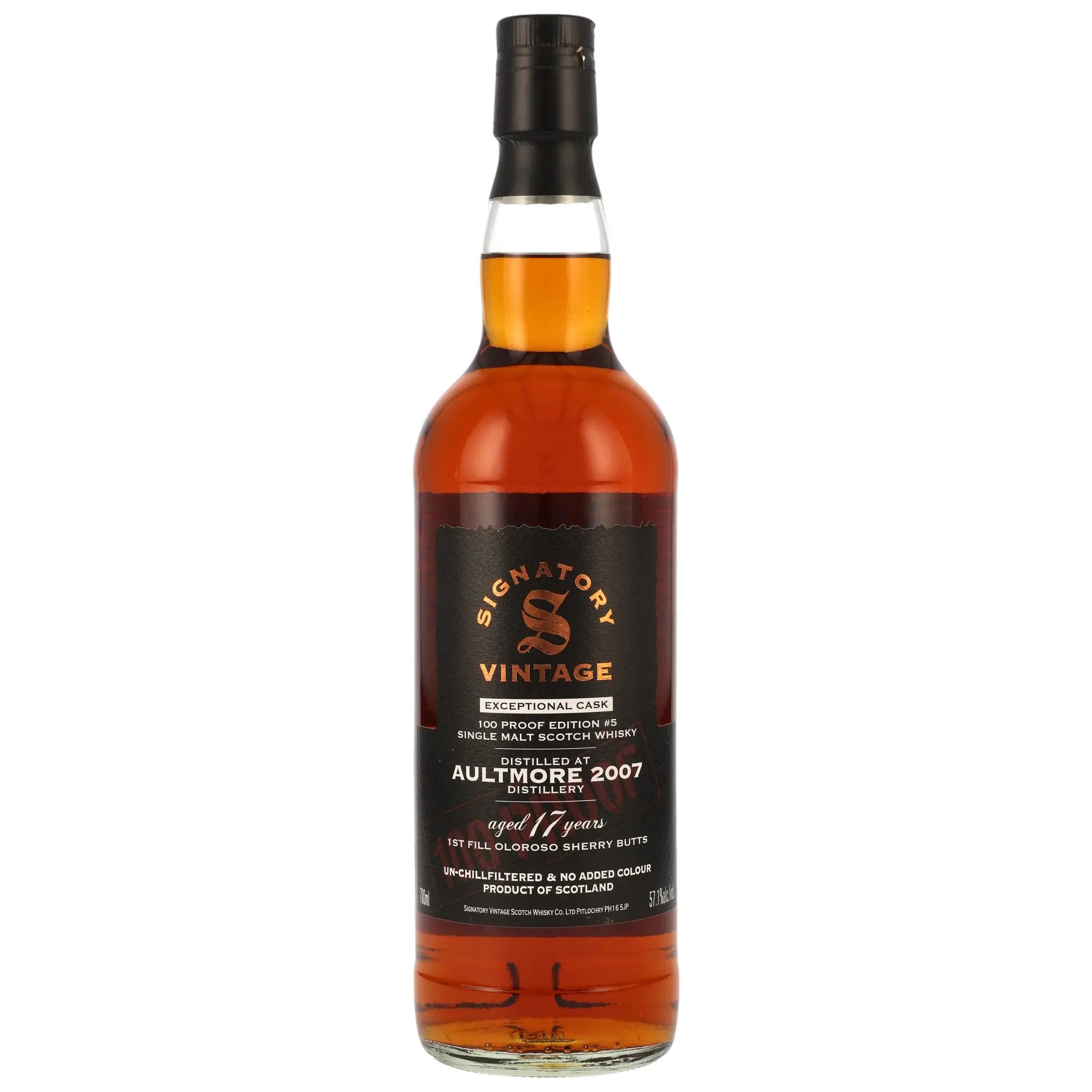 Aultmore 100 Proof Exceptional Cask Edition #5 17 Jahre 2007/2024 Speyside Single Malt Scotch Whisky