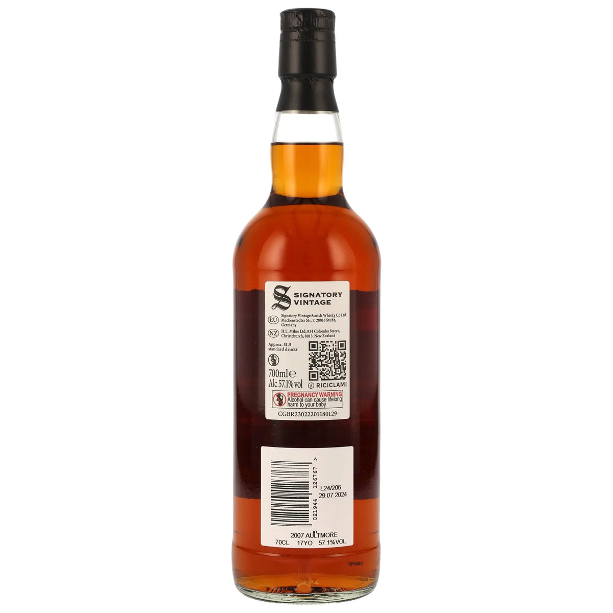 Aultmore 100 Proof Exceptional Cask Edition #5 17 Jahre 2007/2024 Speyside Single Malt Scotch Whisky