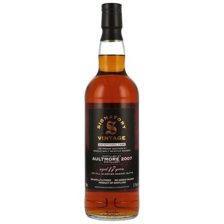 Aultmore 100 Proof Exceptional Cask Edition #1 17 Jahre 2007/2024 Speyside Single Malt Whisky