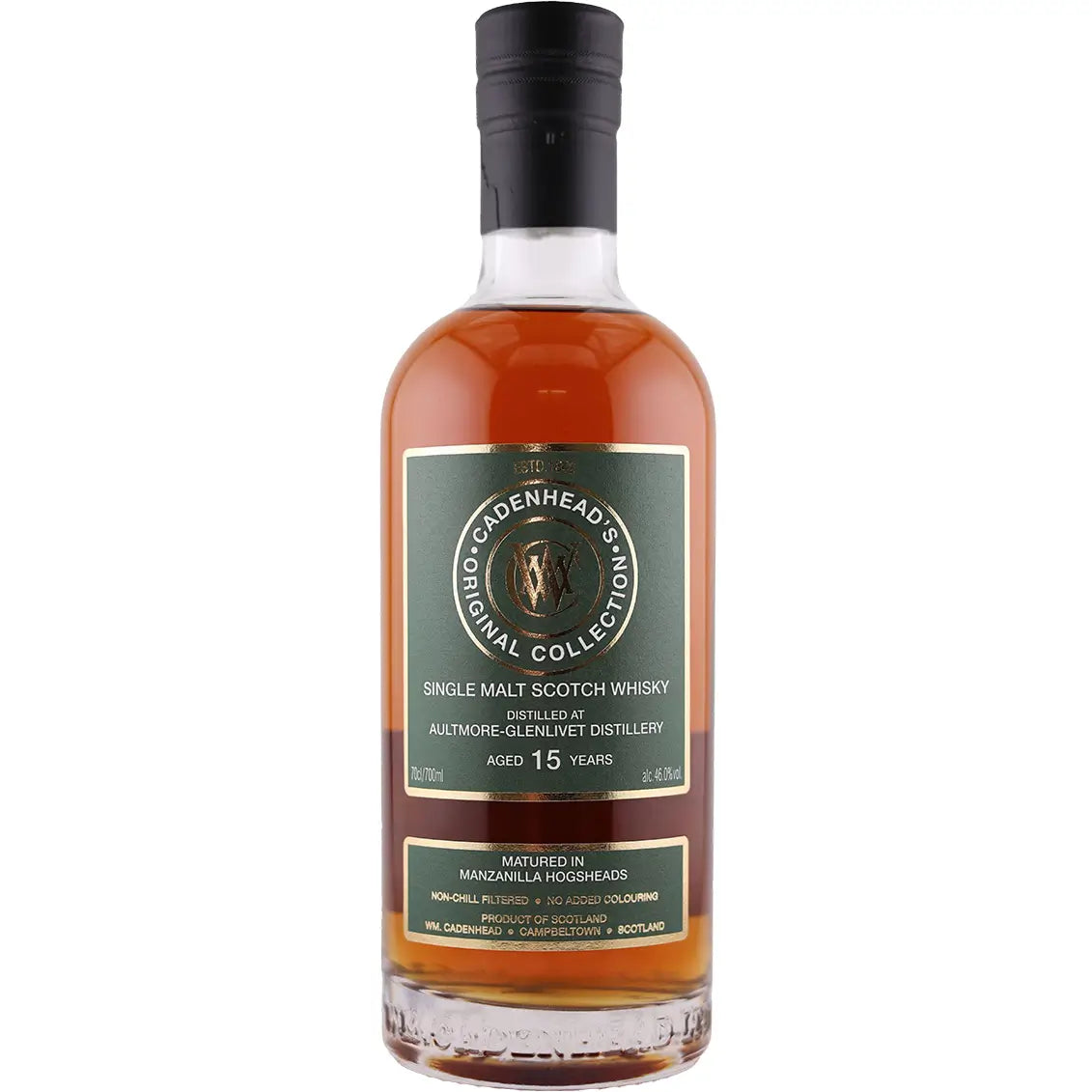 Aultmore-Glenlivet Cadenhead's Original Collection 15 Jahre