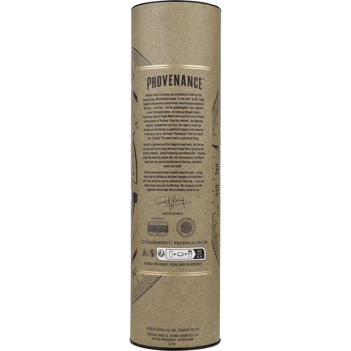 Aultmore Provenance 8 Jahre 2015/2024 Lowland Whisky von Douglas Laing