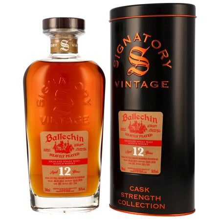Ballechin Cask Strength Grand Marnier Hogshead 12 Jahre 2013/2026 Whisky Signatory Vintage