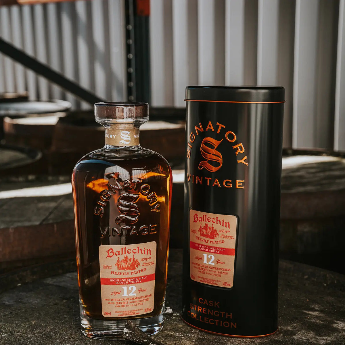 Ballechin Cask Strength Grand Marnier Hogshead 12 Jahre 2013/2026 Whisky Signatory Vintage