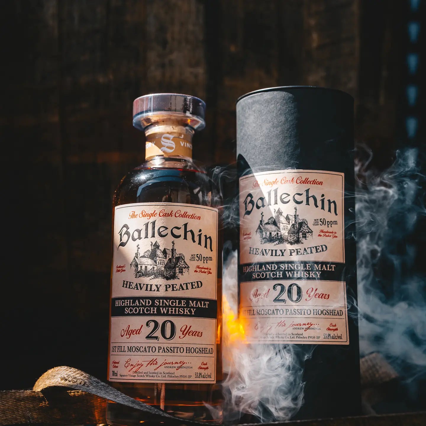 Ballechin First Fill Moscato Passito Wine Cask #801 20 Jahre 2006/2026 Signatory Vintage Whisky