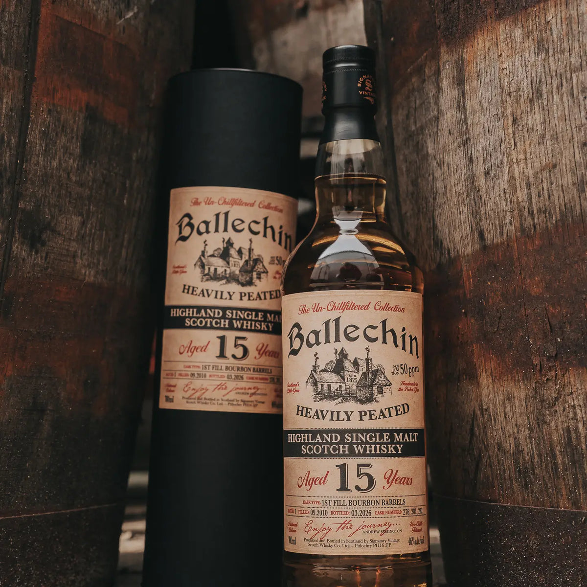 Ballechin Un-Chillfiltered 15 Jahre 2010/2026 Whisky von Signatory Vintae