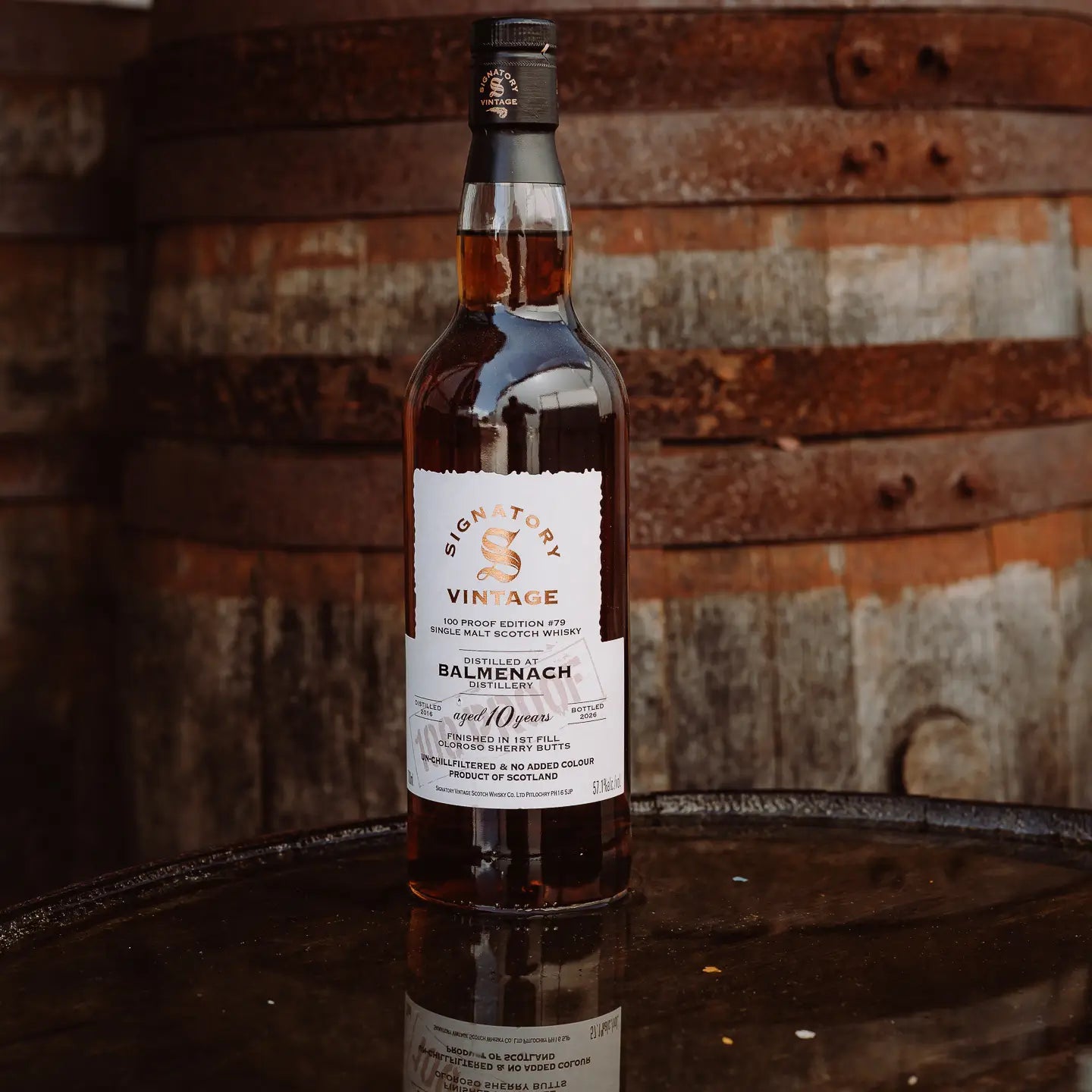 Balmenach 100 Proof Edition #79 10 Jahre 2016/2026 Speyside Whisky von Signatory Vintage