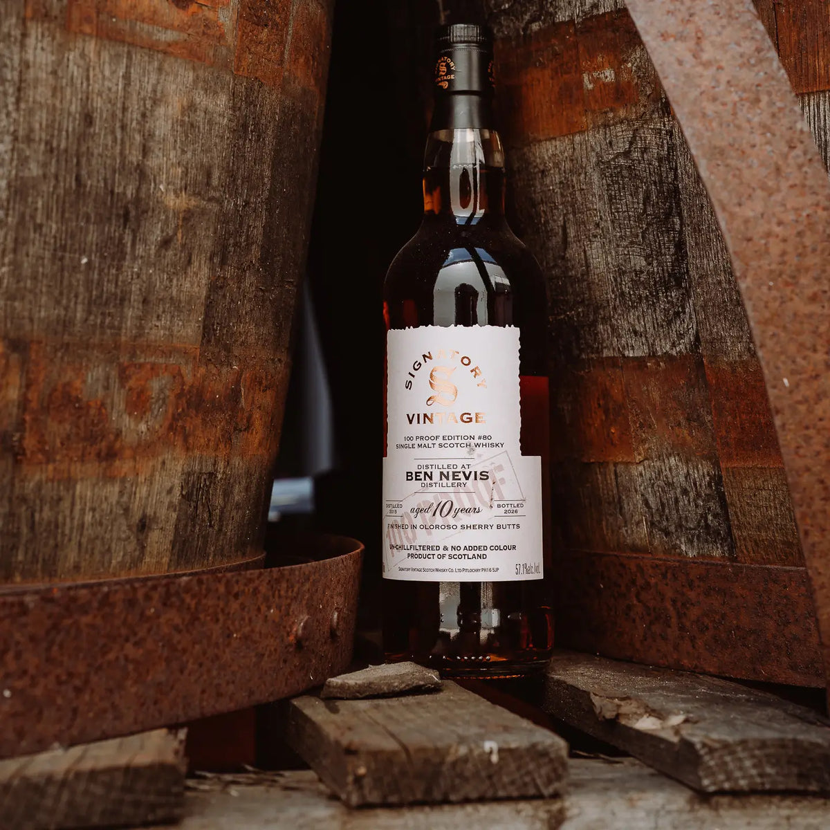 Ben Nevis 100 Proof Edition #80 10 Jahre 2015/2026 Highland Whisky von Signatory Vintage