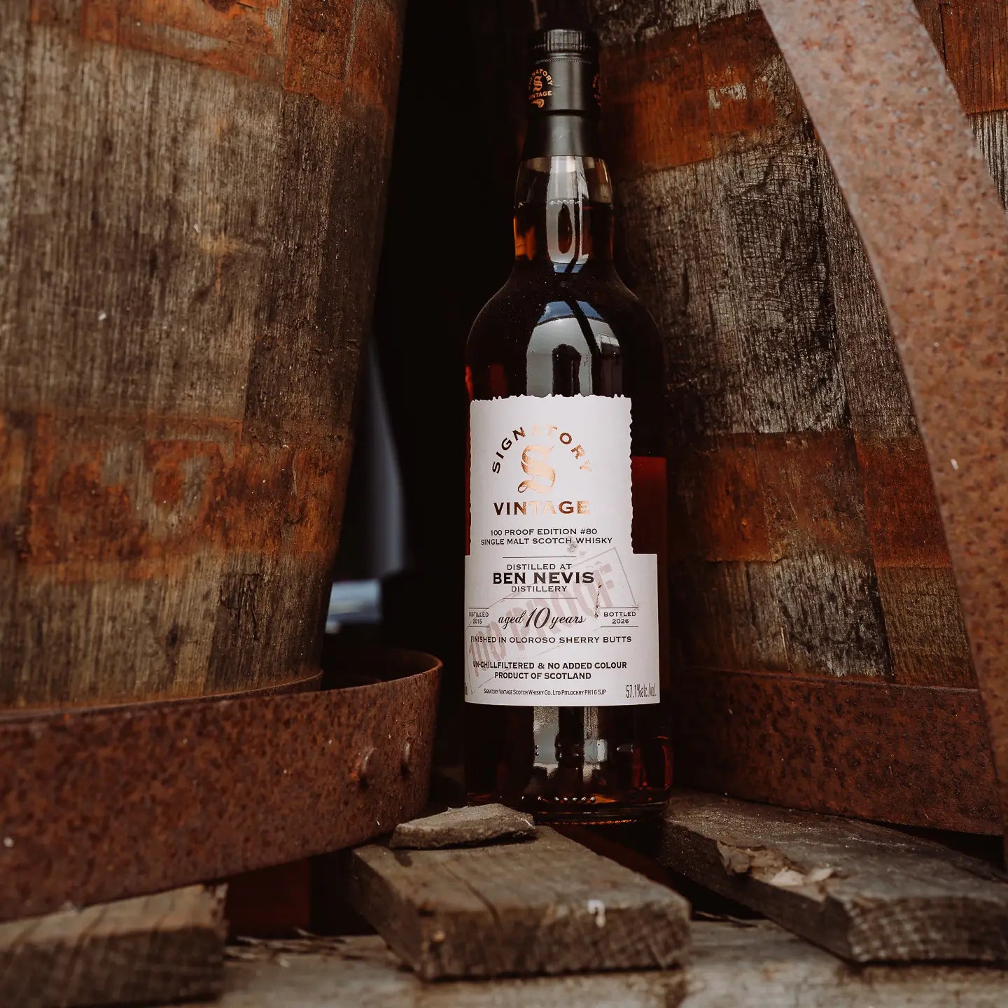 Ben Nevis 100 Proof Edition #80 10 Jahre 2015/2026 Highland Whisky von Signatory Vintage