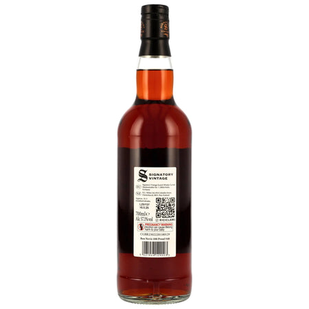 Rückseite der Single Malt Whiskyflasche Ben Nevis 100 Proof Edition #48 9 Jahre 2015/2025