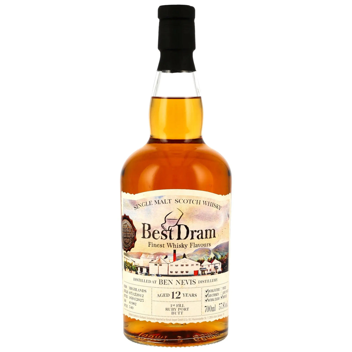 Ben Nevis Best Dram 12 Jahre 2012/2025 Highland Single Malt Scotch Whisky