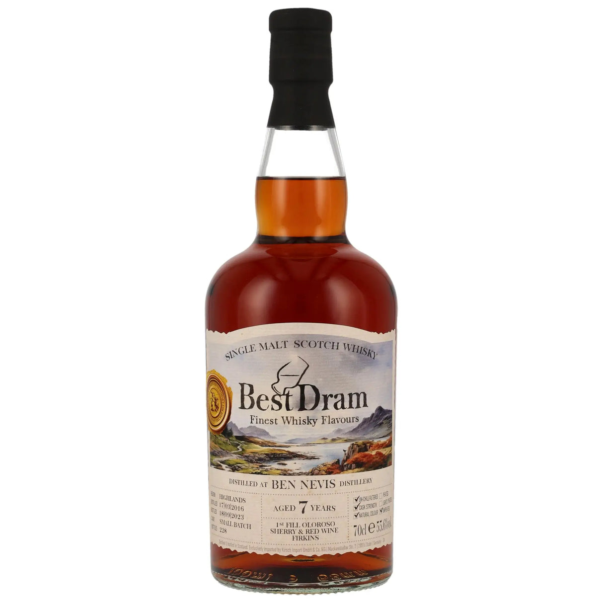 Ben Nevis Best Dram 7 Jahre 2016/2023 Highland Single Malt Whisky