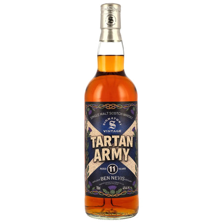 Ben Nevis Tartan Army 11 Jahre Highland Single Malt Scotch Whisky