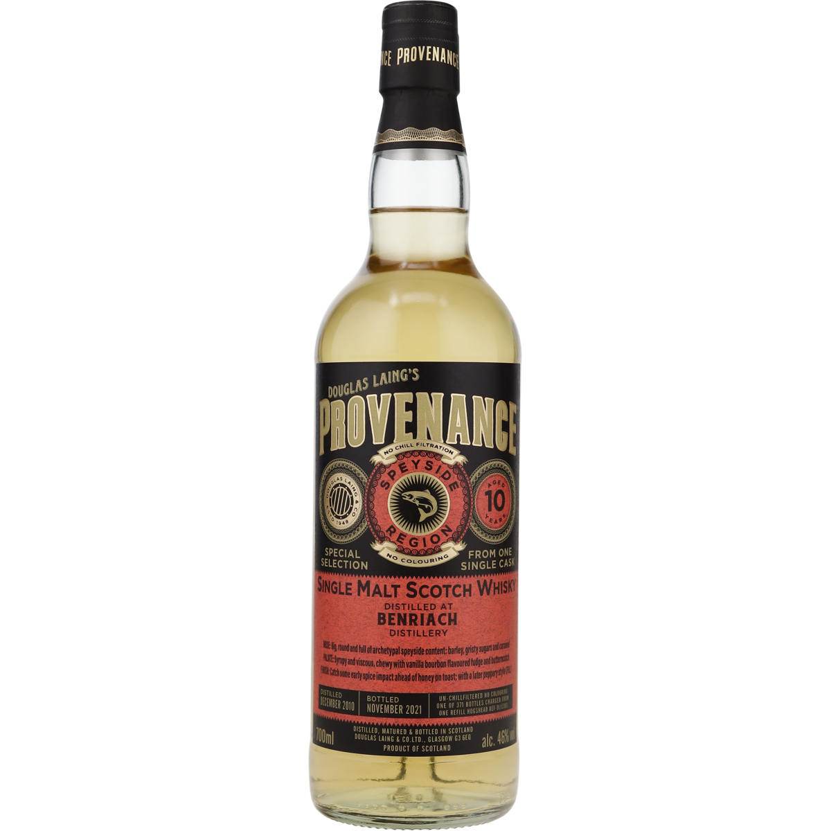 Benriach Provenance 10 Jahre 2010/2021 Whisky von Douglas Laing
