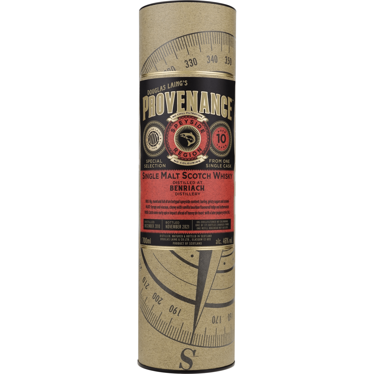 Benriach Provenance 10 Jahre 2010/2021 Whisky von Douglas Laing