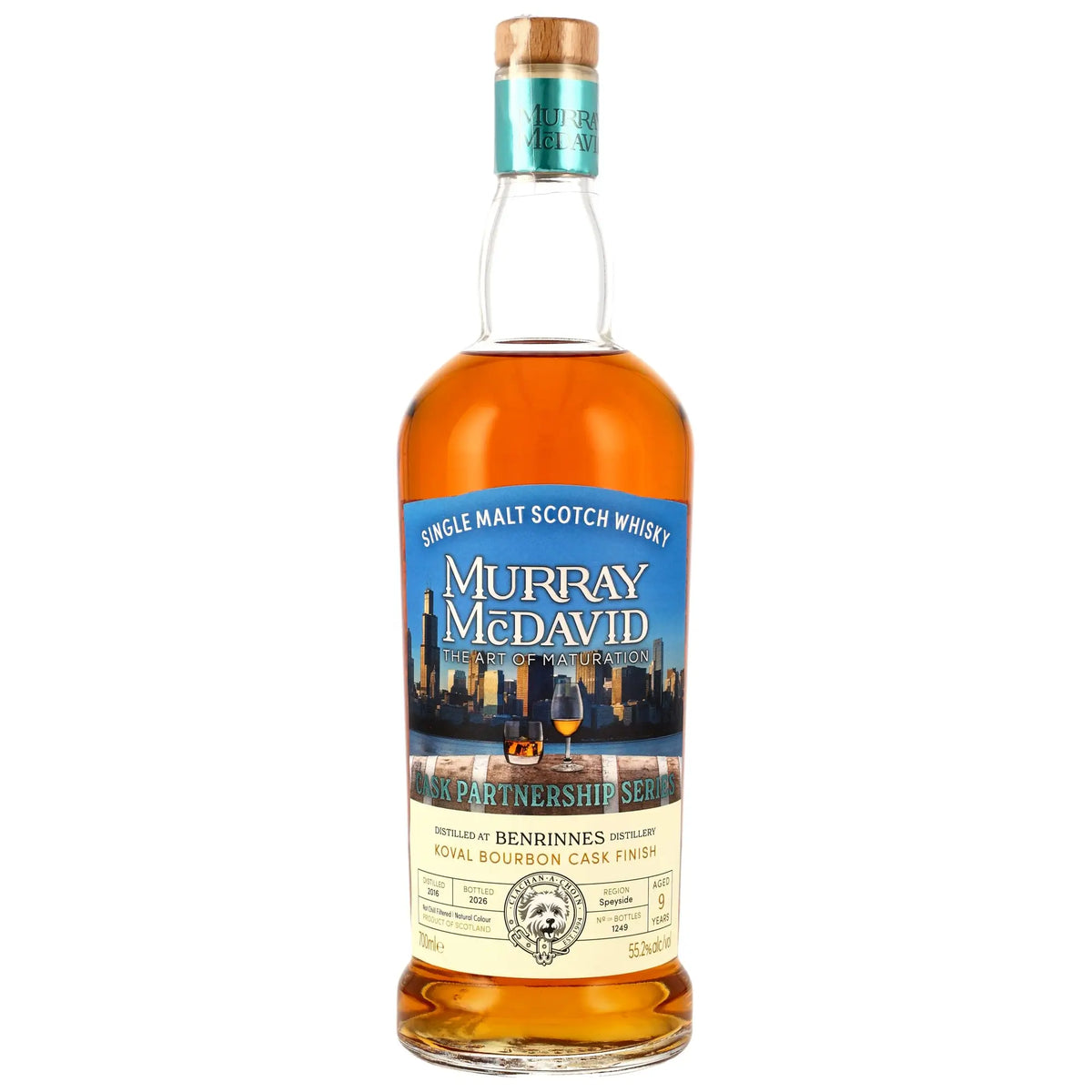 Benrinnes Cask Partnership Koval Bourbon Cask 9 Jahre 2016/2026 Scotch Whisky