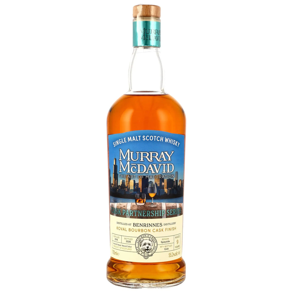 Benrinnes Cask Partnership Koval Bourbon Cask 9 Jahre 2016/2026 Scotch Whisky