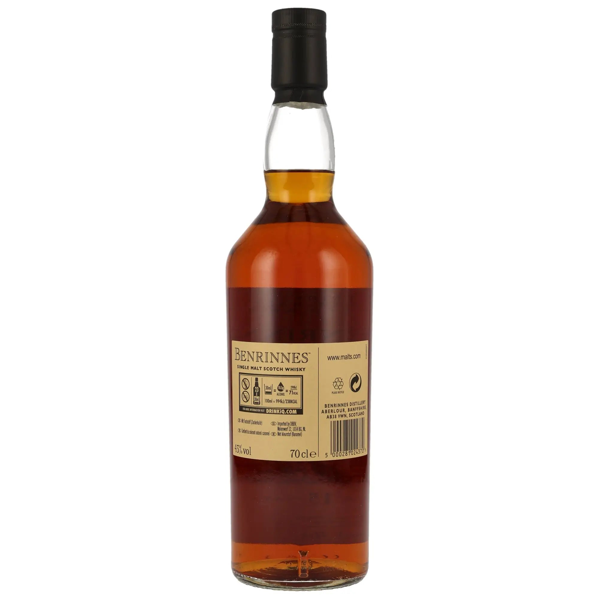 Benrinnes 15 Jahre Flora und Fauna Speyside Whisy