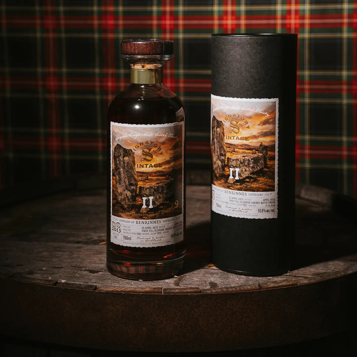 Benrinnes Monuments of Scotland 11 Jahre 2015/2026 Whisky von Signatory Vintage