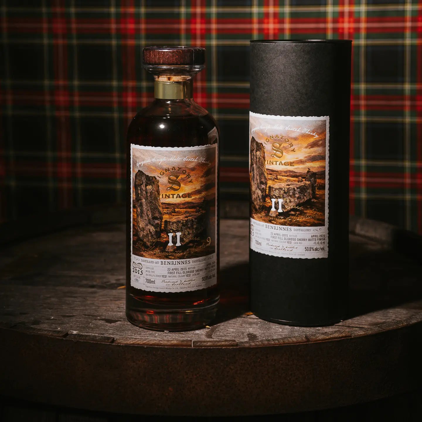 Benrinnes Monuments of Scotland 11 Jahre 2015/2026 Whisky von Signatory Vintage