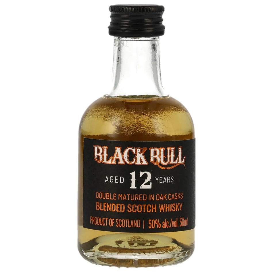 Black Bull 12 Jahre Miniatur Blended Scotch Whisky