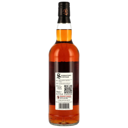 Rückseite der Whiskyflasche Blair Athol 100 Proof Exceptional Cask Edition #12 17 Jahre 2007/2025