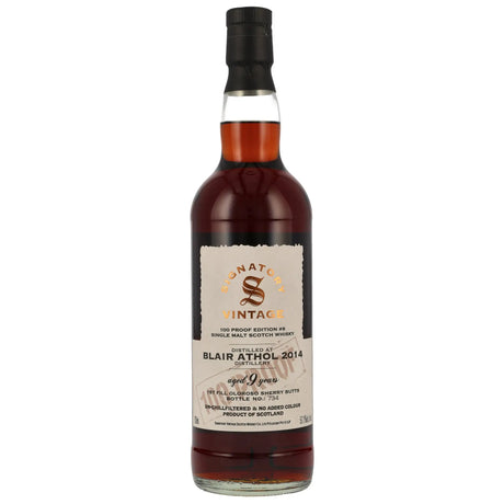 Blair Athol 100 Proof Edition #9 9 Jahre 2014/2023 Signatory Vintage Single Malt Whisky