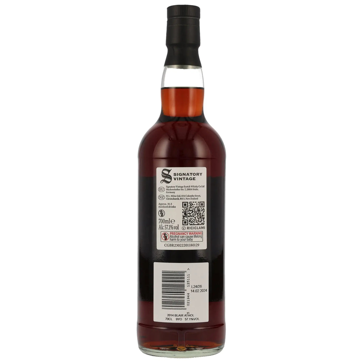 Blair Athol 100 Proof Edition #9 9 Jahre 2014/2023 Signatory Vintage Whisky