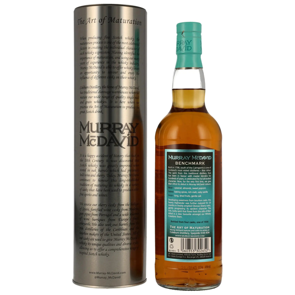 Blair Athol Benchmark 12 Jahre 2008/2021 Murray McDavid Highland Single Malt Scotch Whisky