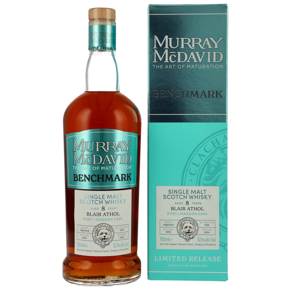 Blair Athol 8 Jahre 2015/2024 Port und Madeira Cask Murray McDavid Benchmark