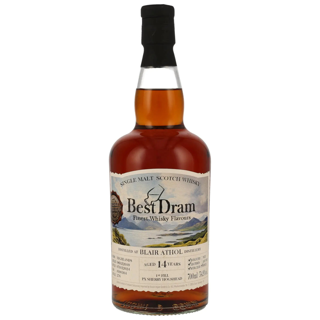 Blair Athol Best Dram 14 Jahre 2010/2024 Highland Single Malt Scotch Whisky