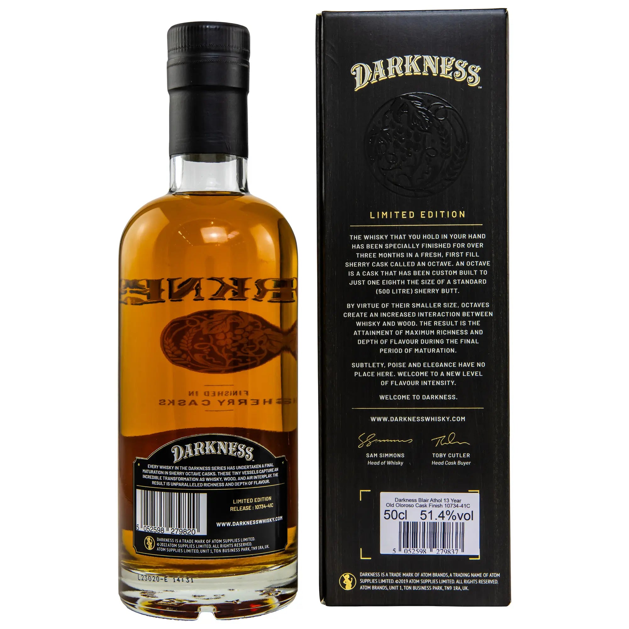 Blair Athol Darkness 13 Jahre Single Malt Whisky