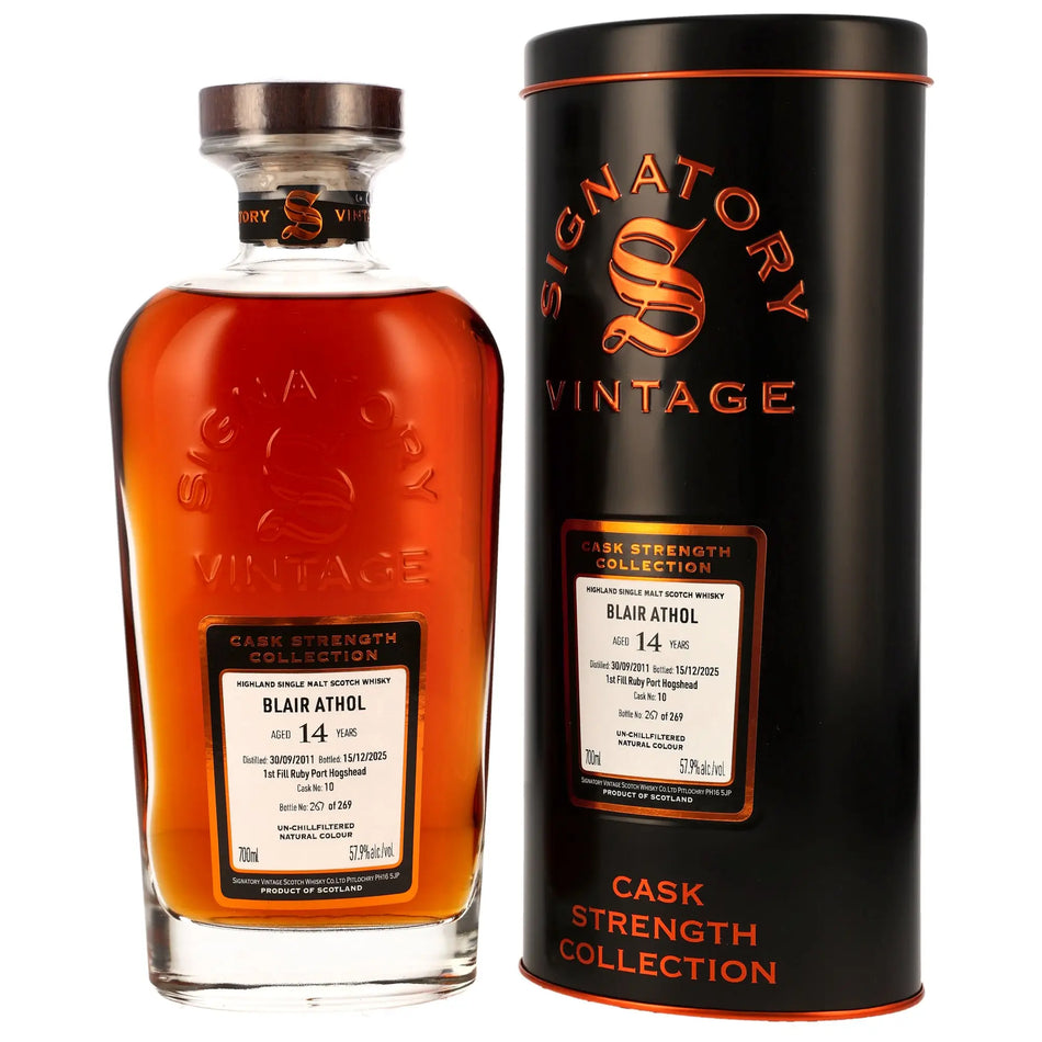 Blair Athol Cask Strength 14 Jahre 2011/2025 Wisky von Signatory Vintage