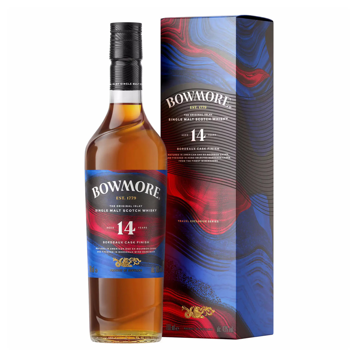 Bowmore Bordeaux Cask 14 Jahre Islay Single Malt Scotch Whisky