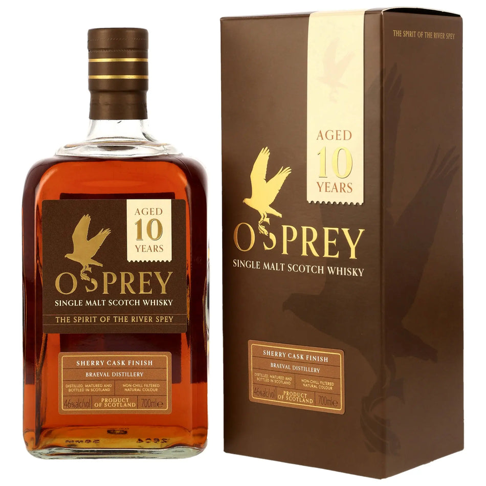 Braeval Osprey Sherry Cask 10 Jahre Single Malt Whisky von Murray McDavid
