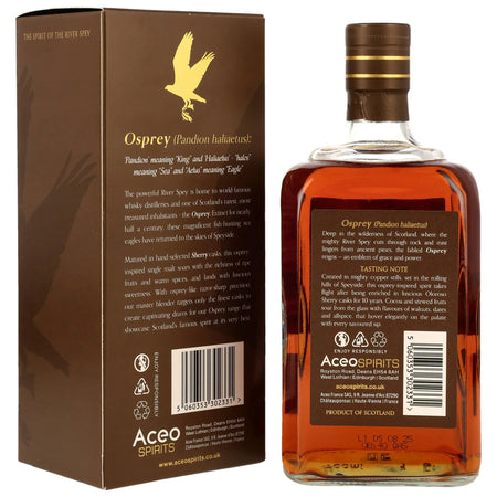 Braeval Osprey Sherry Cask 10 Jahre Single Malt Whisky von Murray McDavid