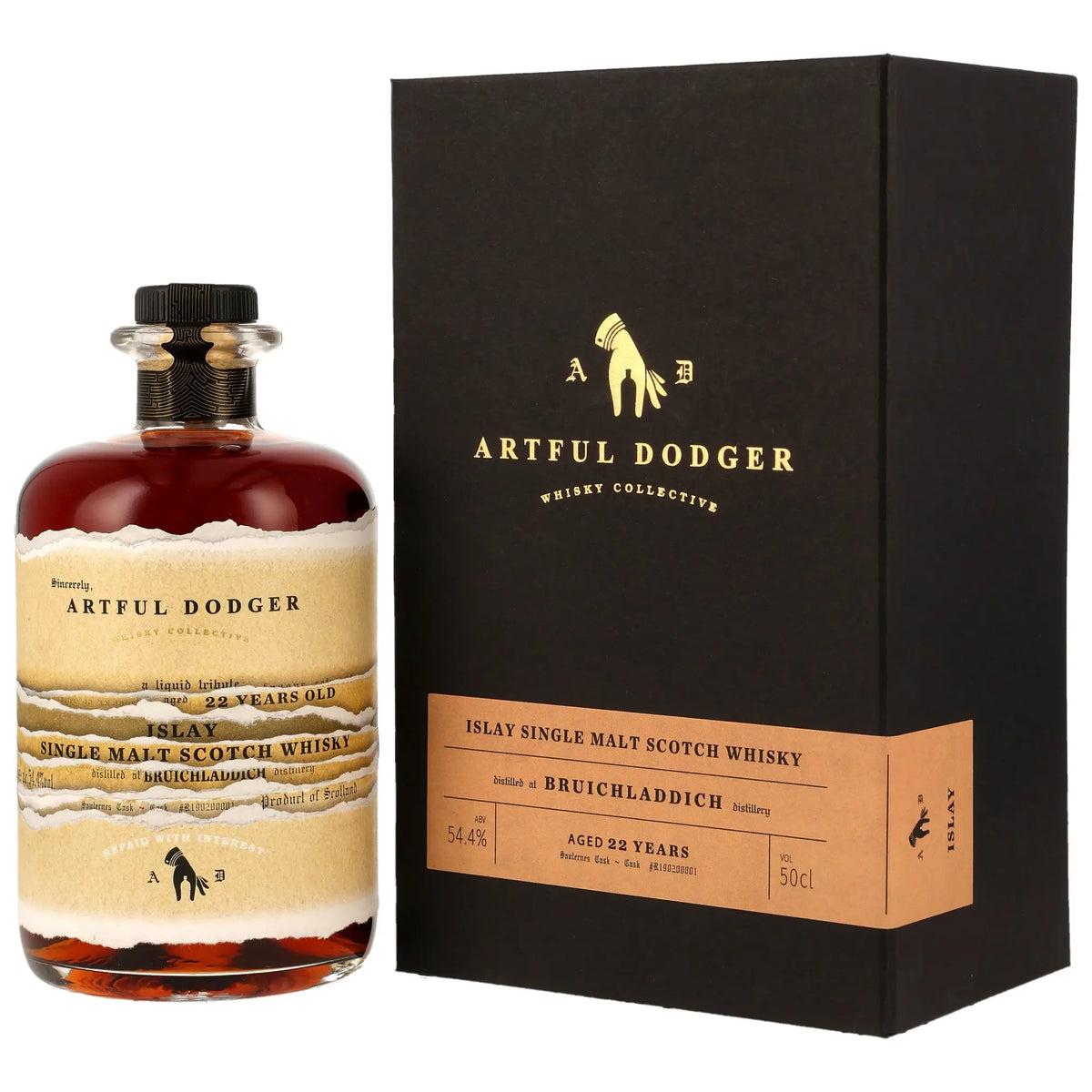 Bruichladdich Artful Dodger 22 Jahre 2001/2024 Islay Single Malt Scotch Whisky