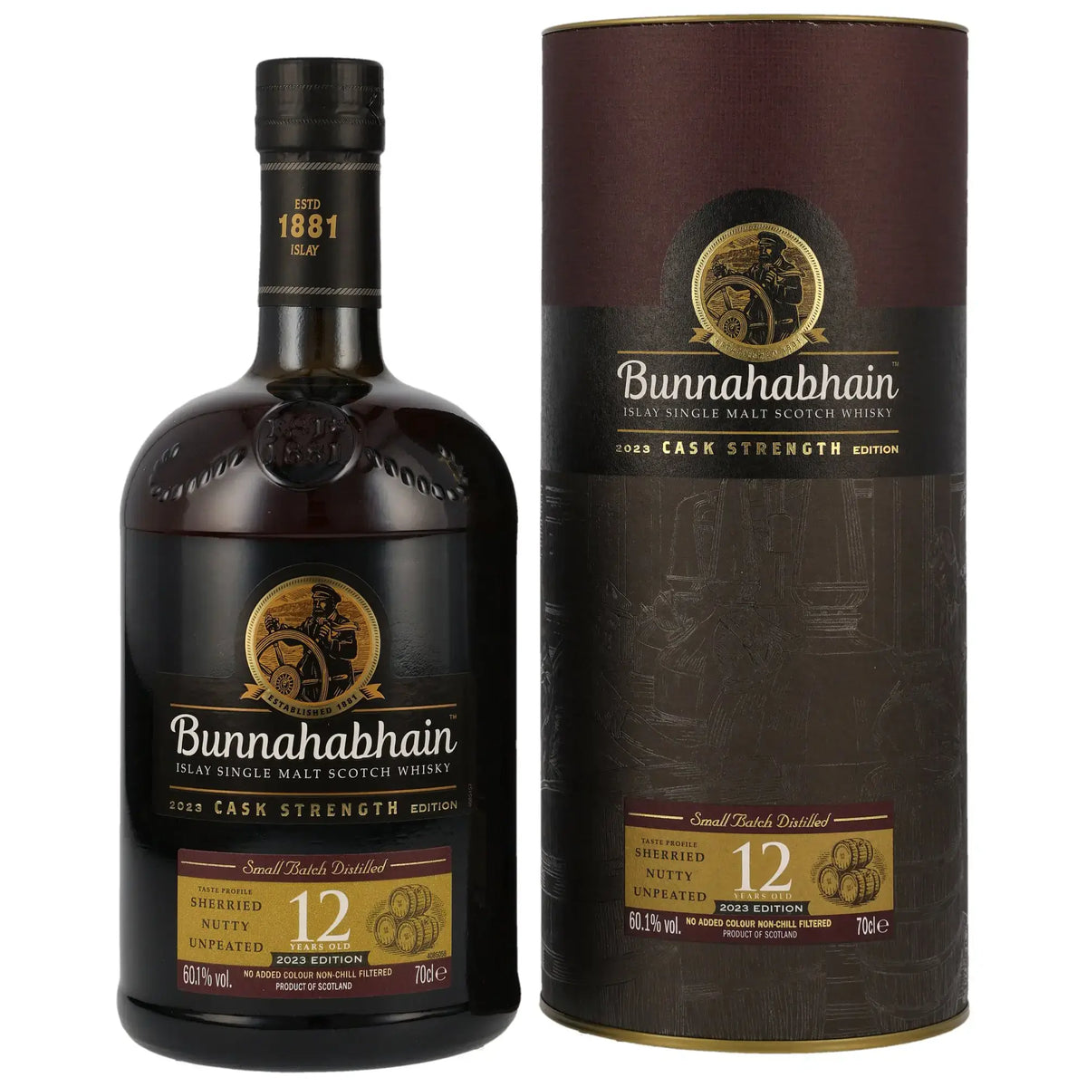 Bunnahabhain 12 Jahre Cask Strength 2023 Edition Islay Single Malt Scotch Whisky
