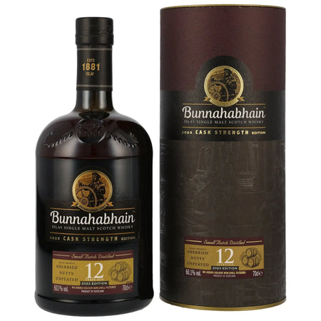Bunnahabhain 12 Jahre Cask Strength 2023 Edition Islay Single Malt Scotch Whisky