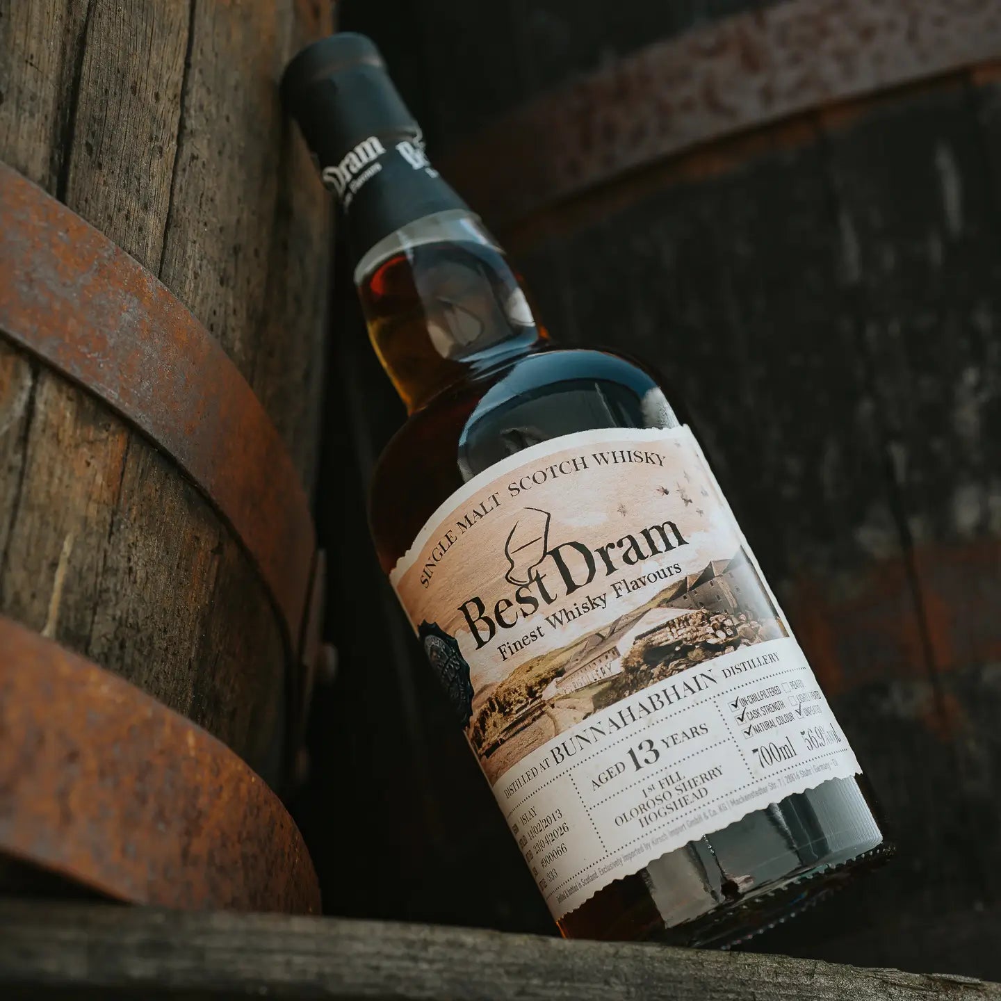 Bunnahabhain Best Dram 13 Jahre 2013/2026 Islay Whisky vom unabhängigen Abfüller Whisky Druid