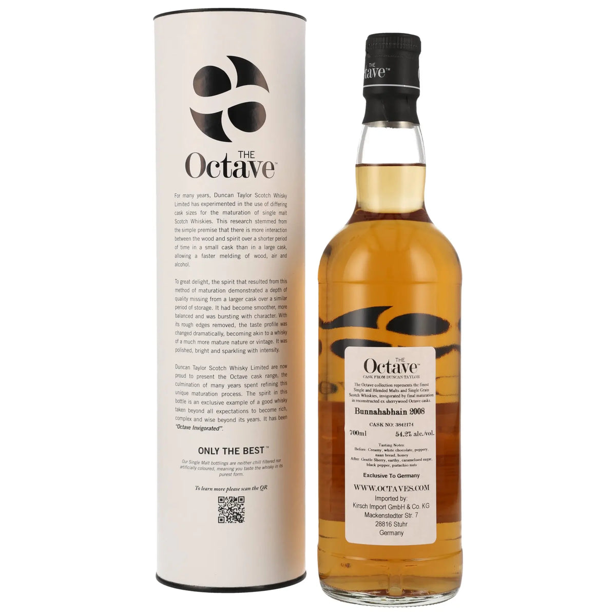 Bunnahabhain Octave 15 Jahre 2008/2024 Islay Single Malt Scotch Whisky